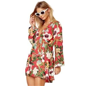 Show Me Your Mumu Dakota Dress In Tea Garden